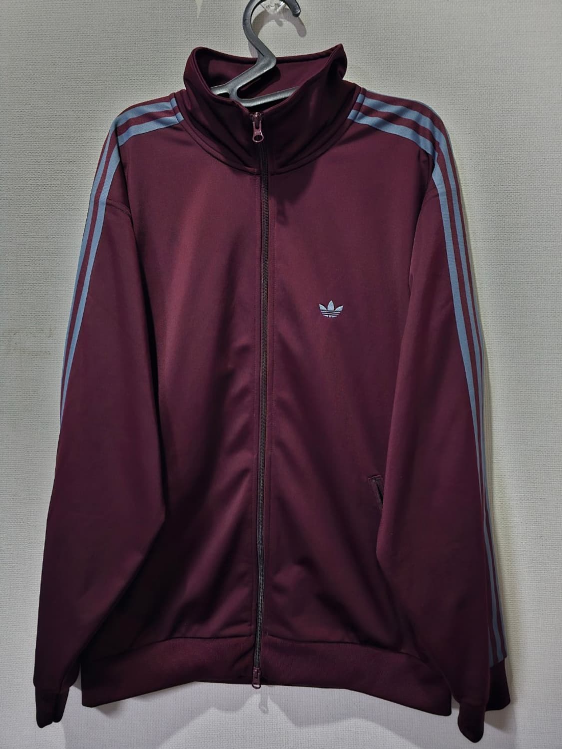 아디다스 BB트랙탑 마룬 버건디 베켄바우어 져지 90 / S 상품이미지1