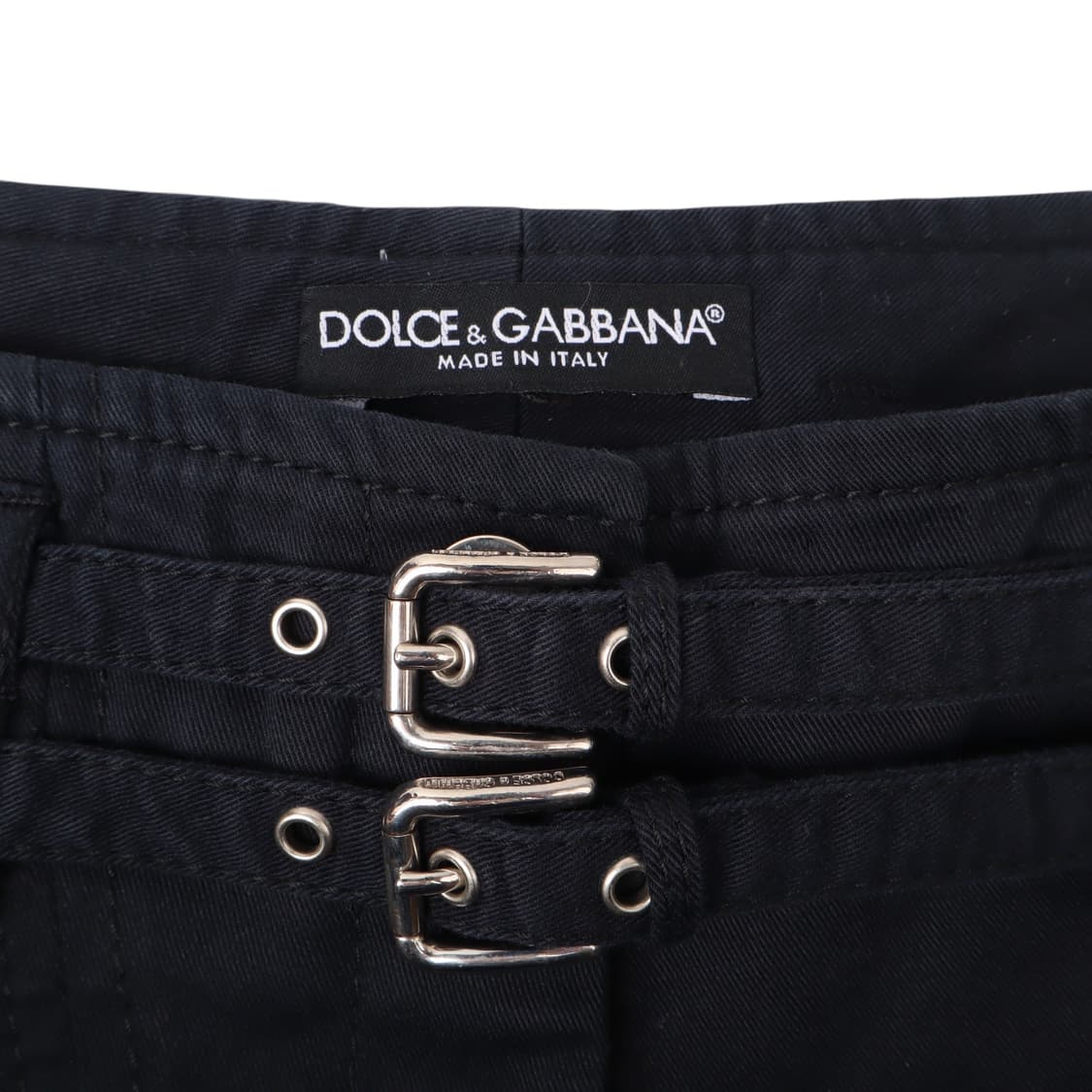 돌체앤가바나 버클 스트랩 바이커 팬츠 상품이미지8