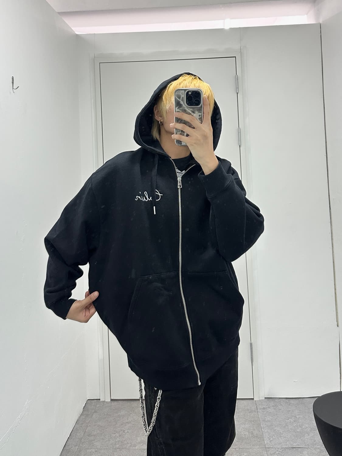 Calvin Klein Jeans heavy cotton hood 상품이미지3