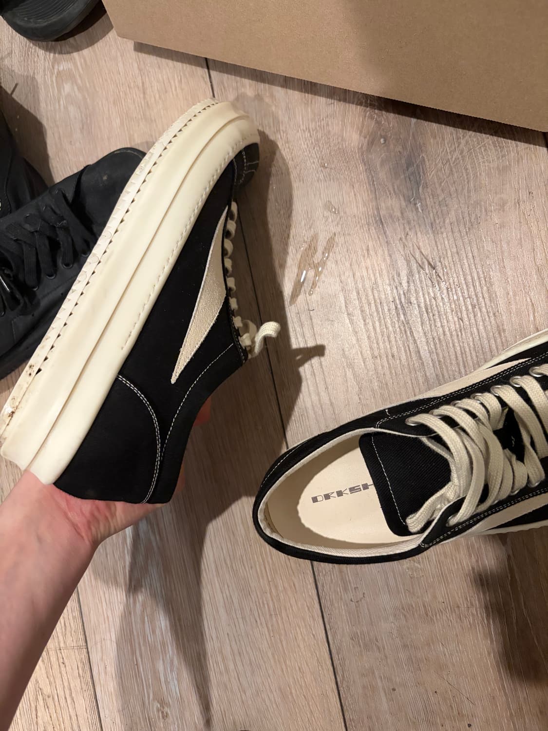 릭오웬스 다크쉐도우 빈티지 스니커즈 44.5 상품이미지4