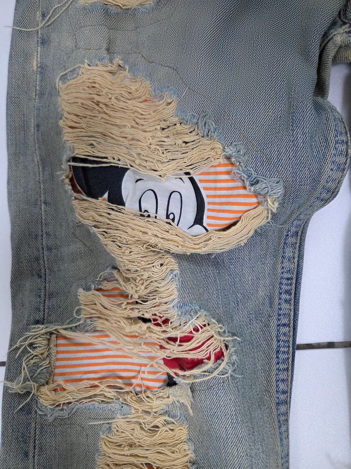 리바이스 501  미키마우스 리메이크 상품이미지6