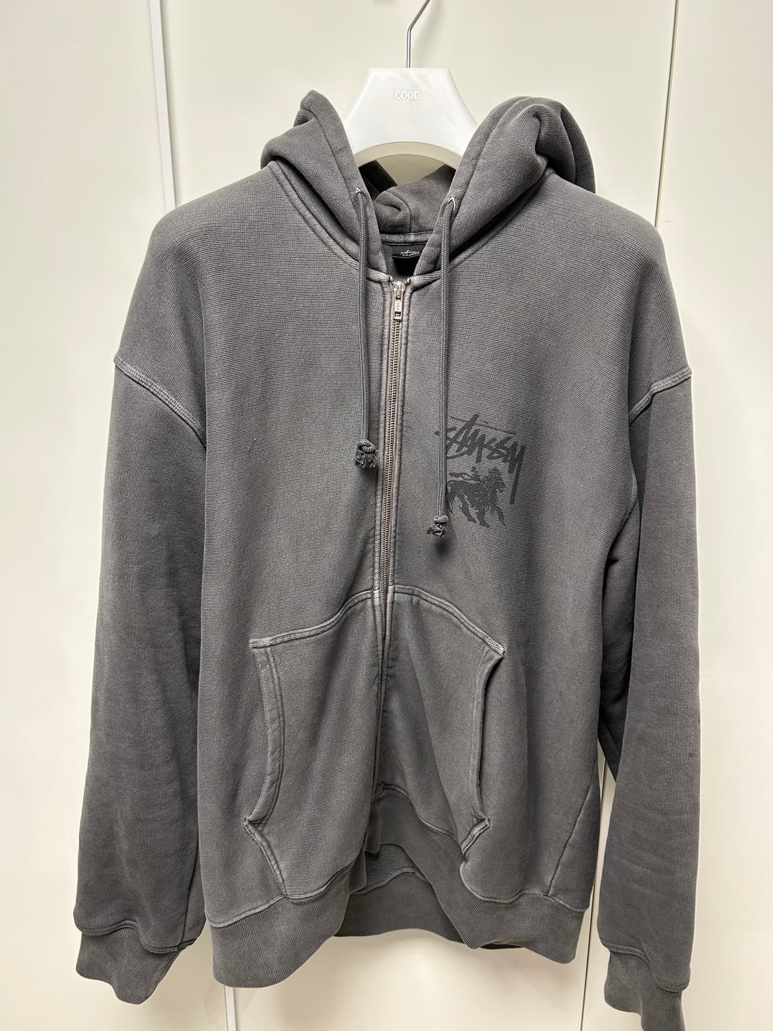 스투시 피그먼트 라이언 후드 집업 XXL 상품이미지1