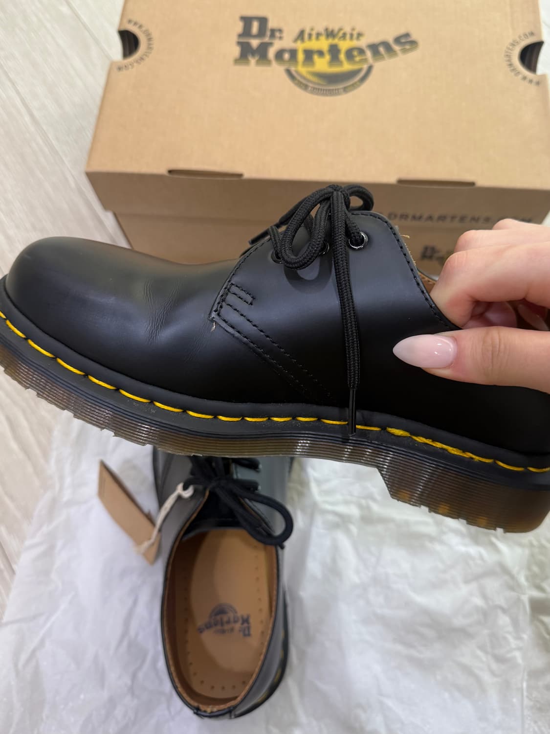 닥터마틴 1461 스무스 블랙 240 상품이미지4