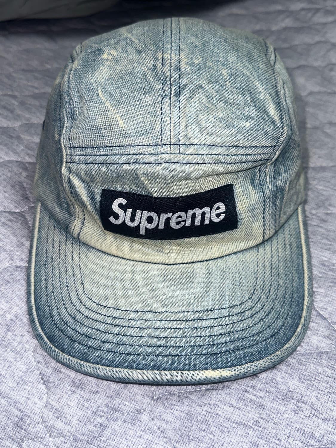 슈프림 워시드 치노 트윌 캠프캡 상품이미지1