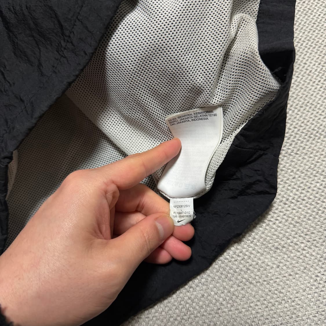 나이키 후드 우븐 바람막이 자켓 상품이미지5