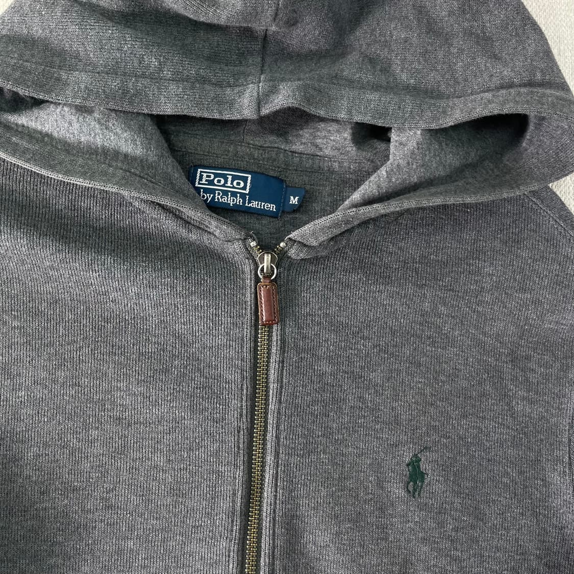 95 폴로랄프로렌 챠콜 니트 후드집업  상품이미지2