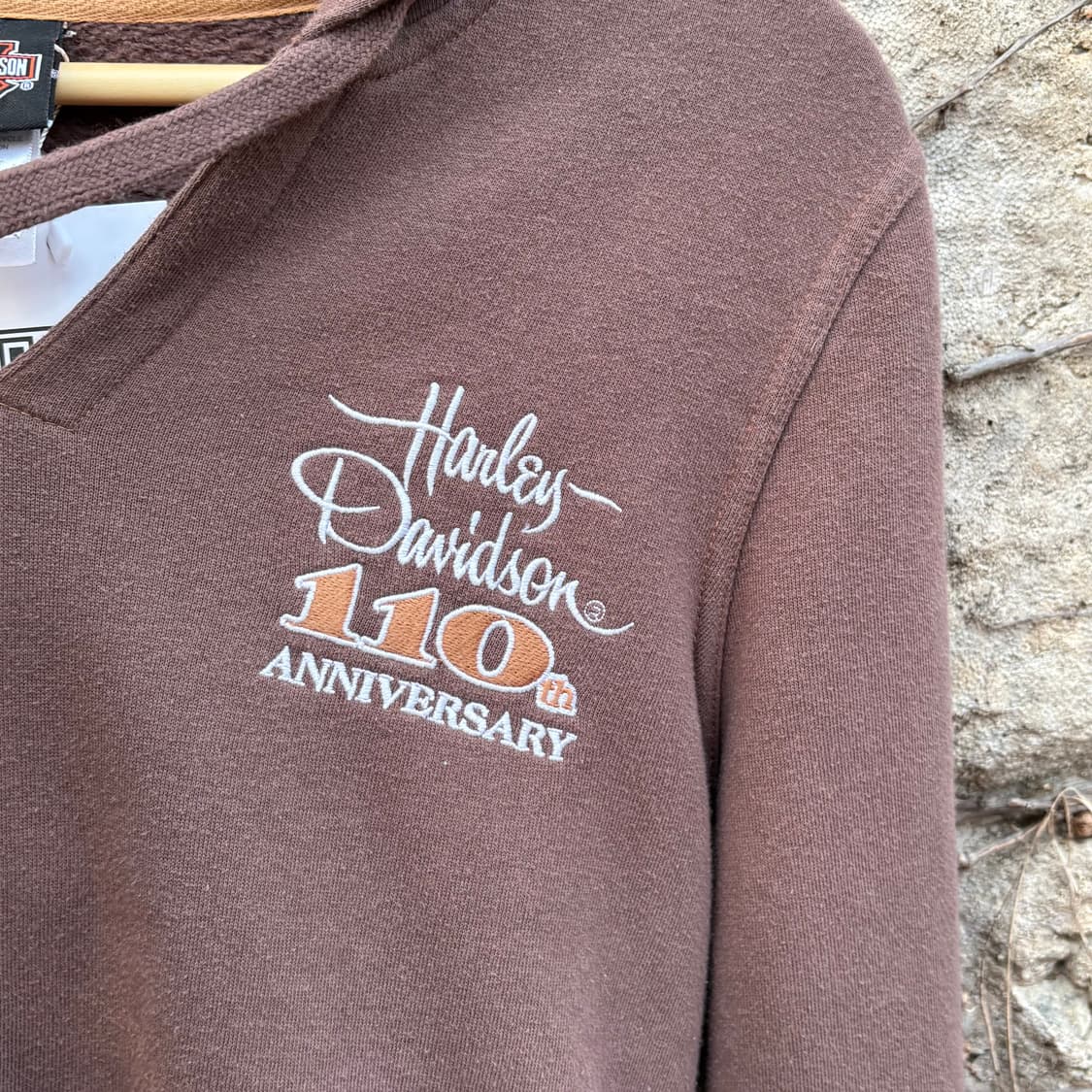 Harley davidson 할리데이비슨 110주년 Y2k 빈티지 후드 상품이미지2