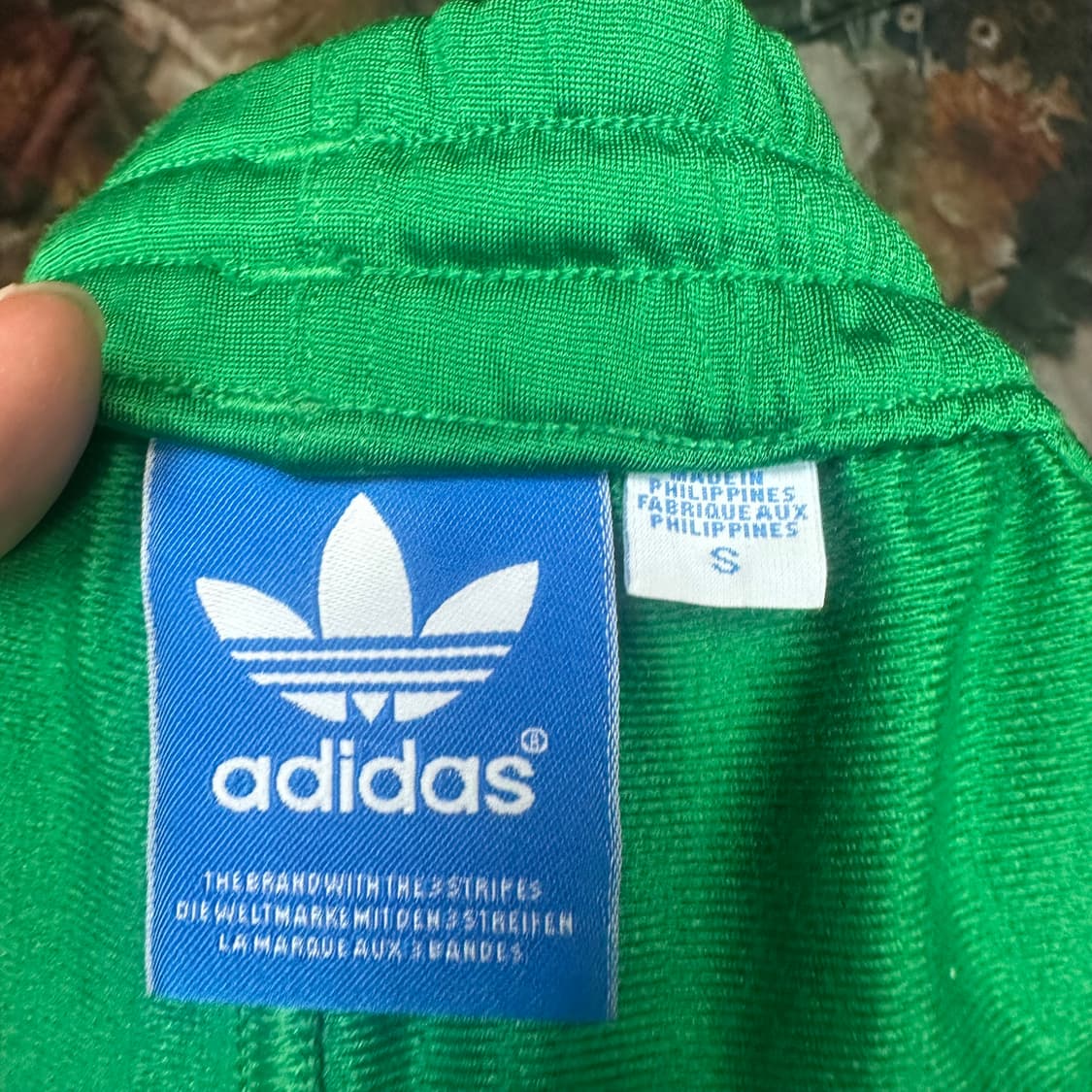아디다스 빈티지 파이어버드 삼선 그린트랙팬츠 S 상품이미지3