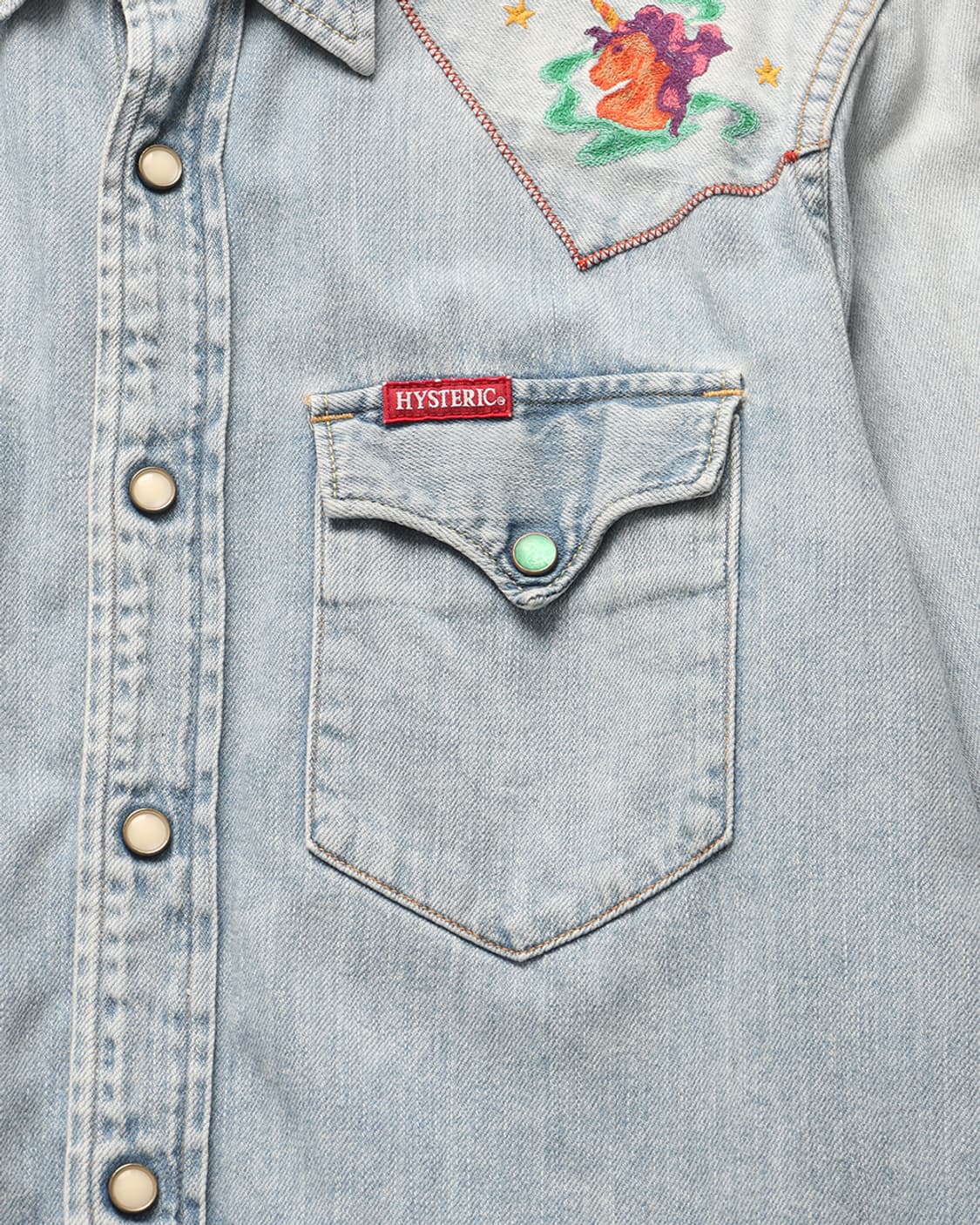 HYSTERIC GLAMOUR Western Denim Shirt 상품이미지5