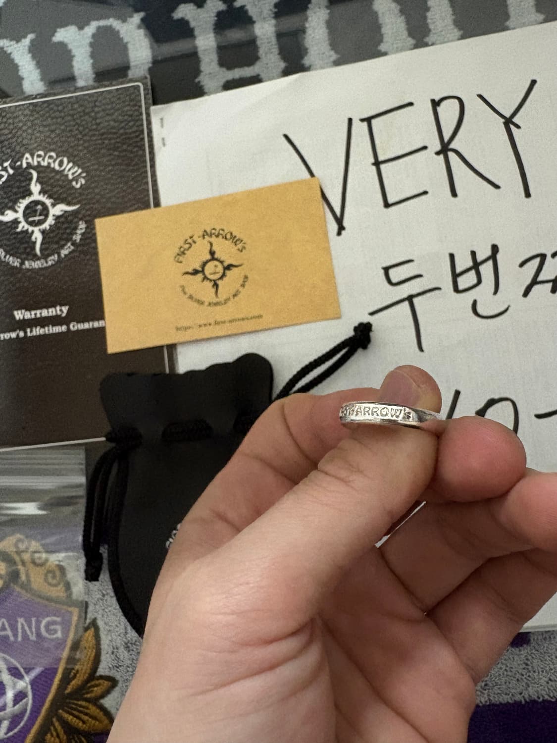 퍼스트 애로우즈 first arrow’s basic ring 상품이미지3
