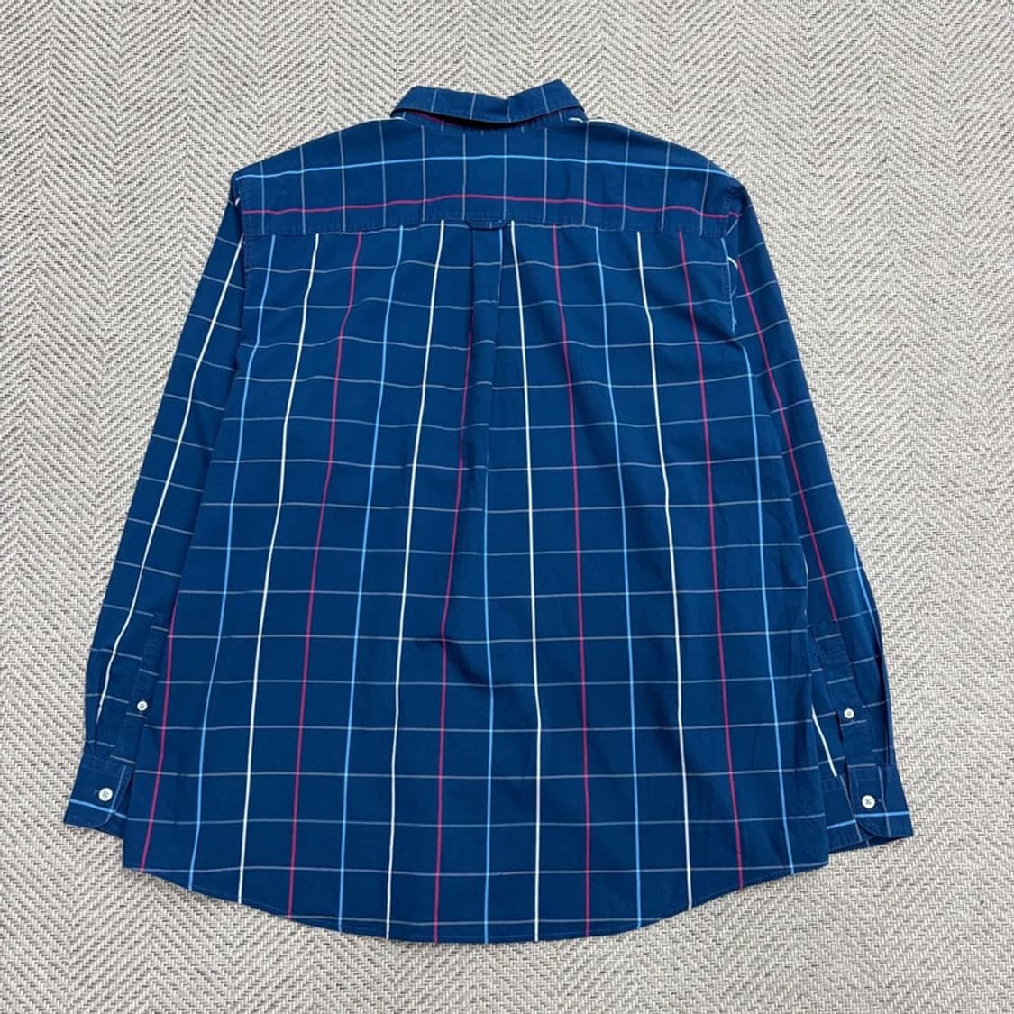챕스 랄프로렌 체크 네이비 셔츠 v1644 상품이미지2