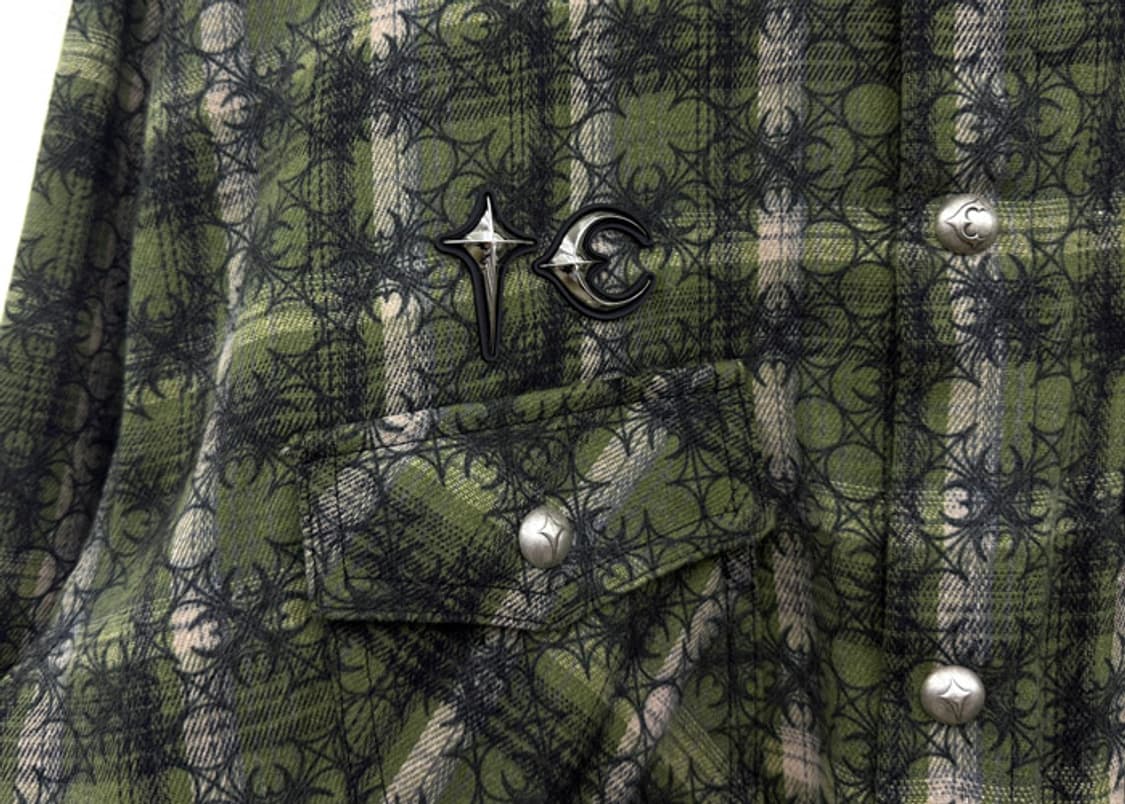 떠그클럽  25FW TC 올오버 패턴 셔츠 새상품 상품이미지3