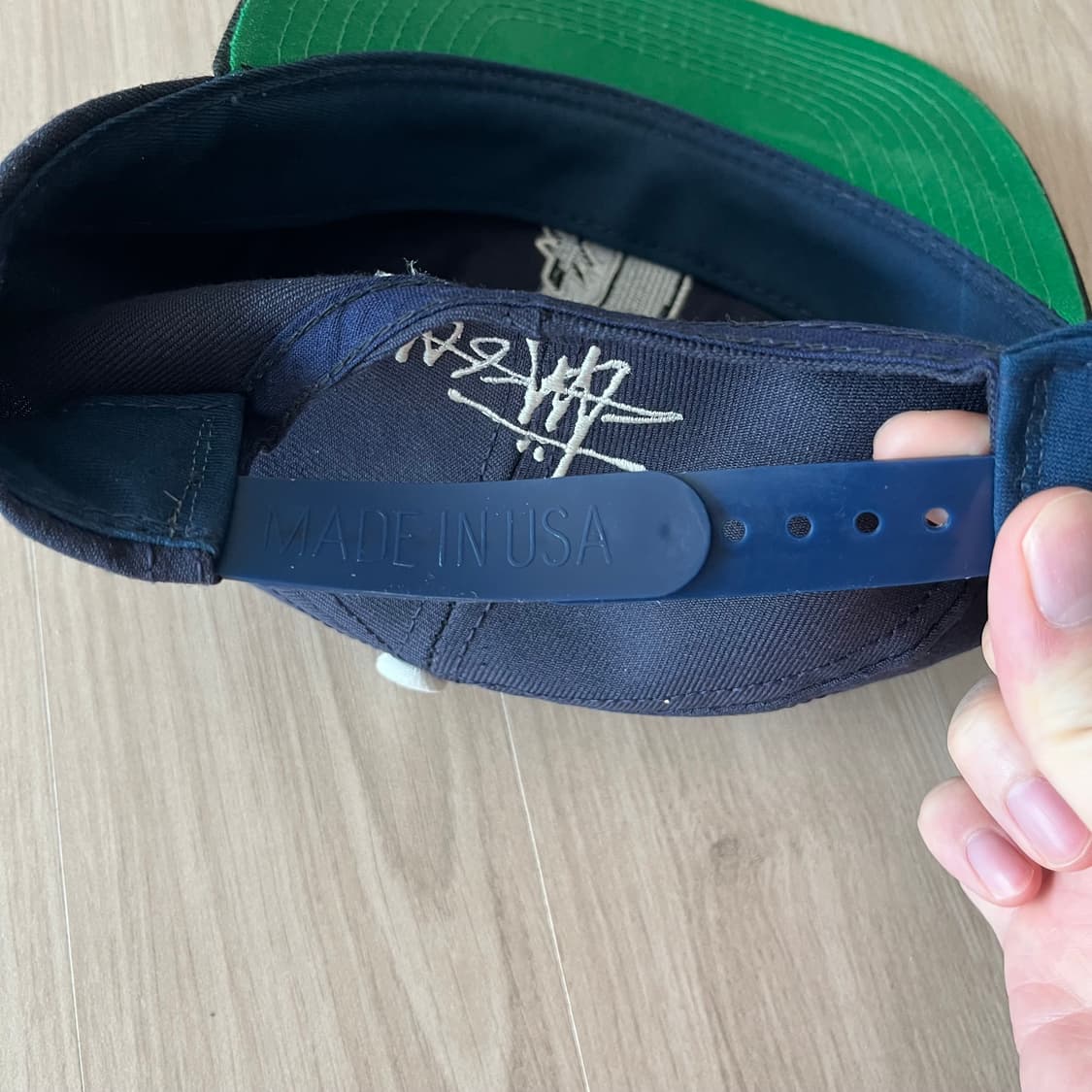 90s 빈티지 올드 스투시 s로고 캡 모자 made in usa 상품이미지4