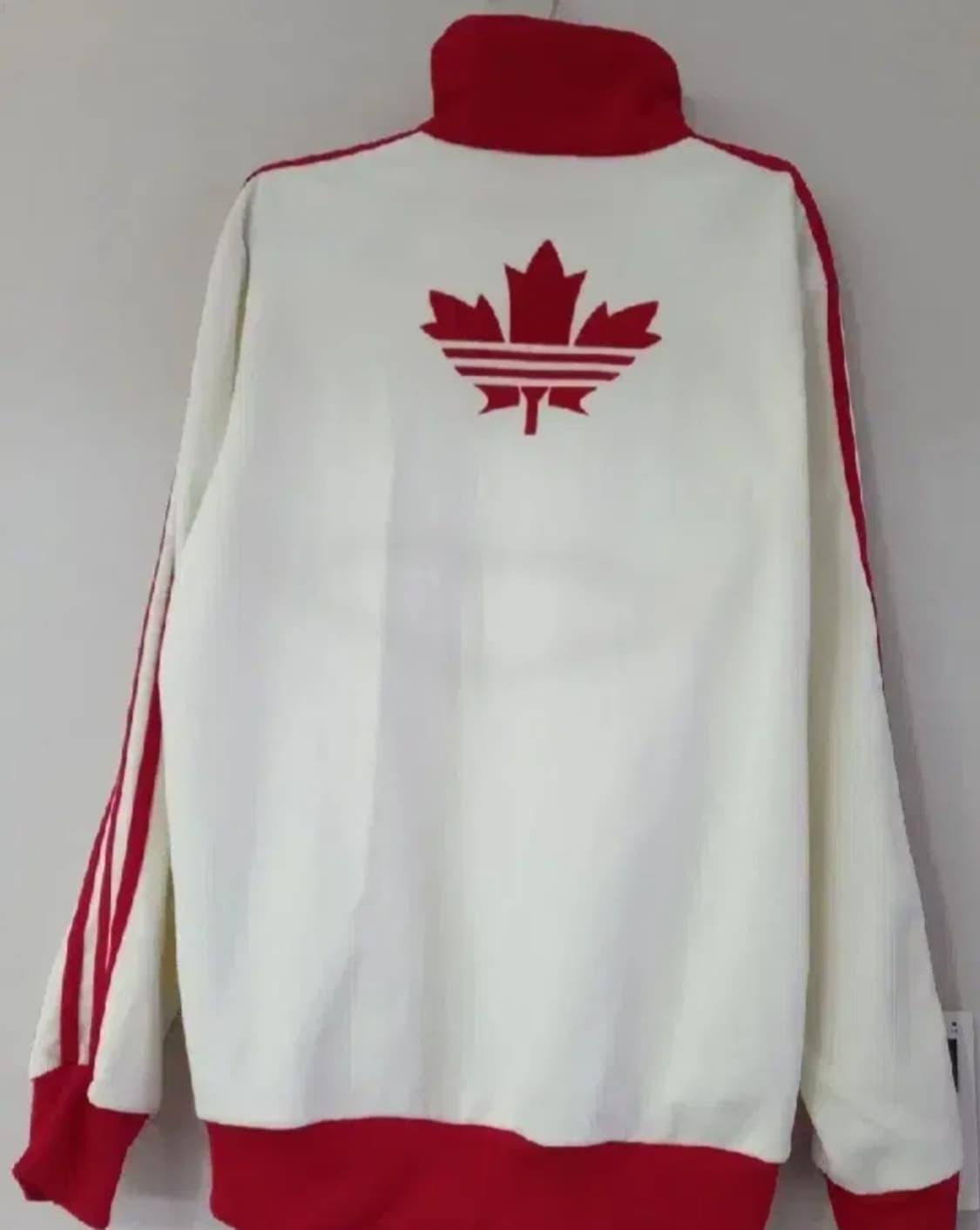 아디다스 초대장급 초희귀 캐나다 흰빨 트랙탑 저지 져지집업  100 상품이미지4