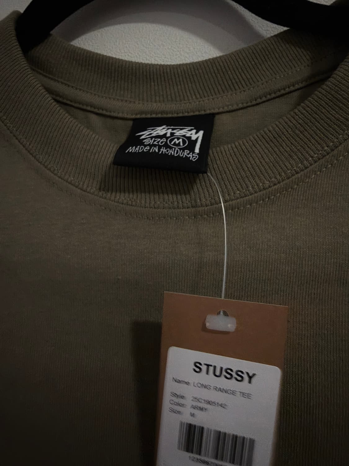 스투시 롱 레인지 티셔츠 아미 상품이미지2