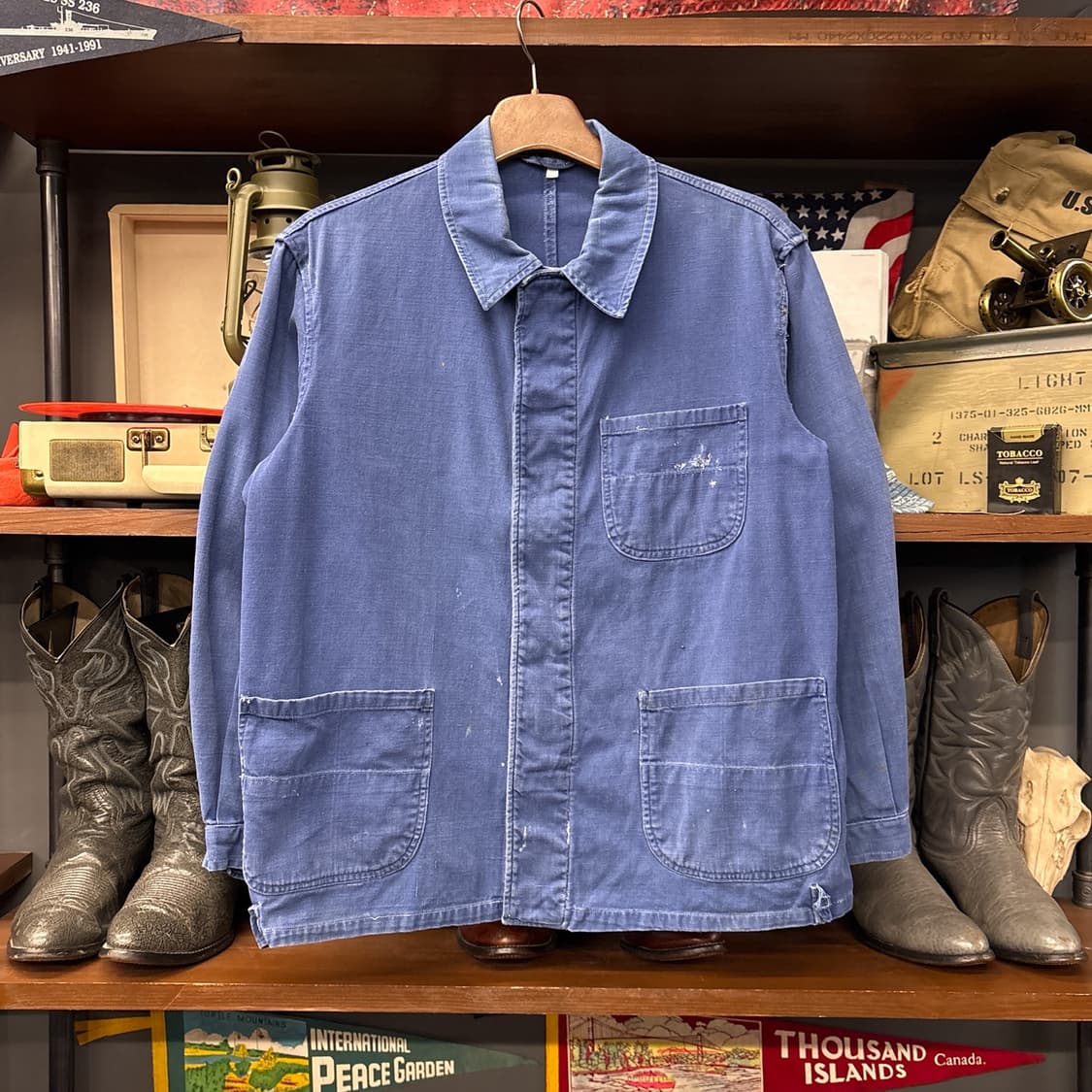 70s 프렌치 워크자켓 / 빈티지 초어자켓 워크웨어 N978 상품이미지1