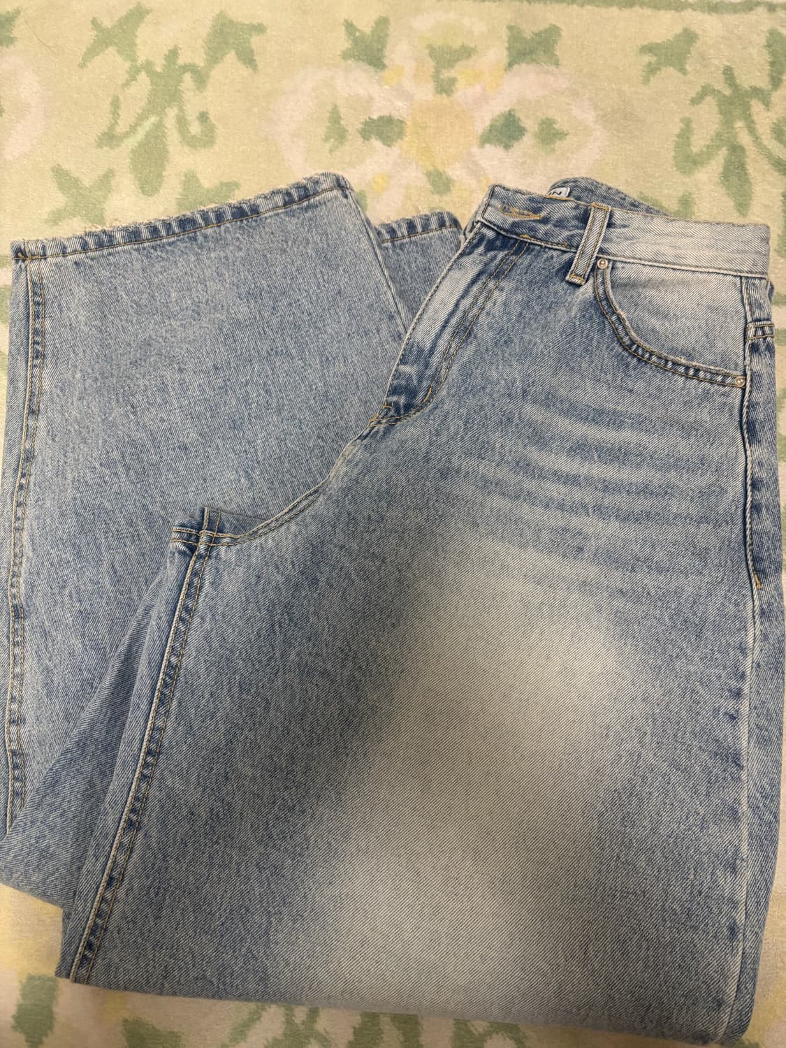 어텀 빈티지 벌룬 데님 S 상품이미지5