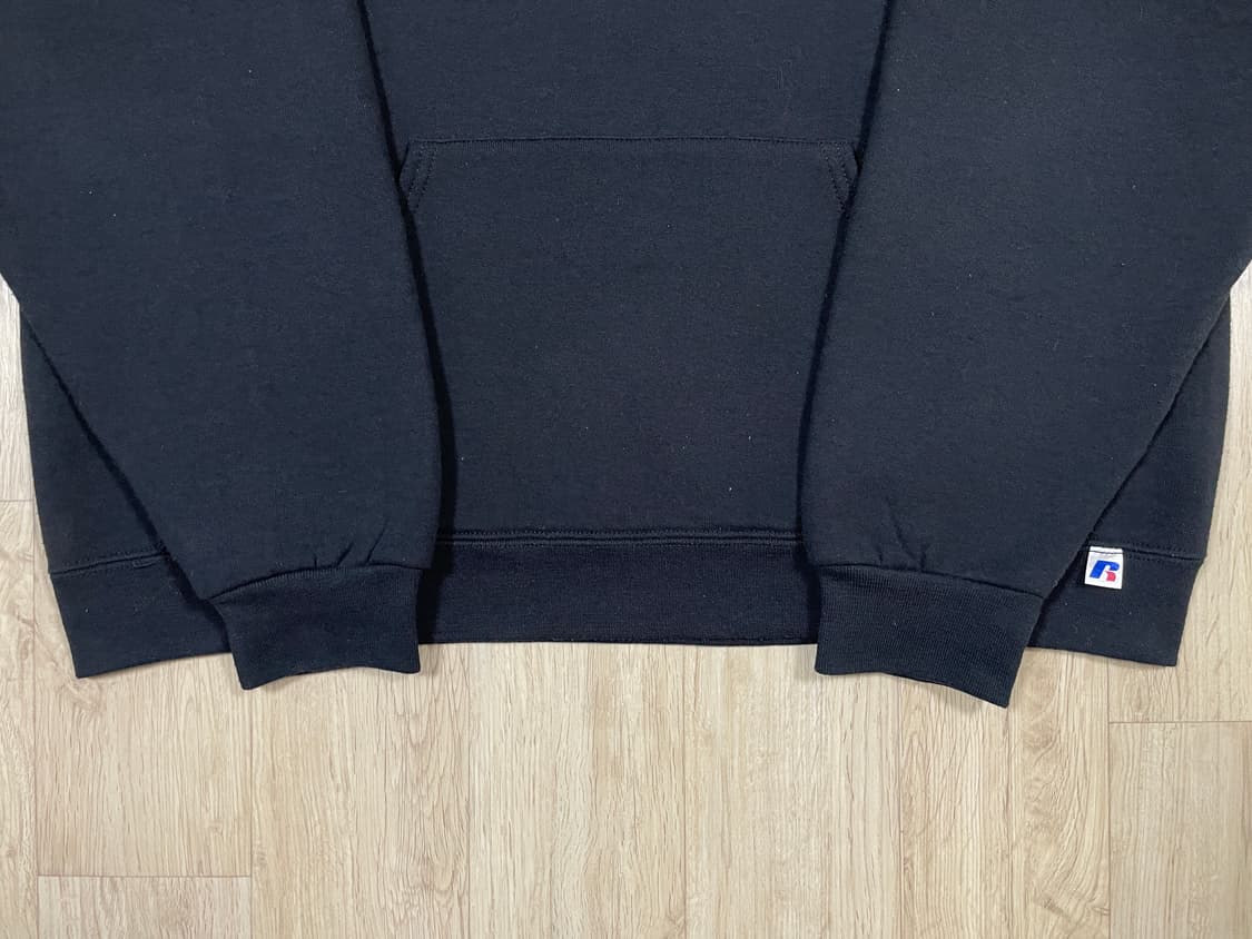 110) 00's 러셀 빅프린팅 V스티치 후드티 상품이미지7
