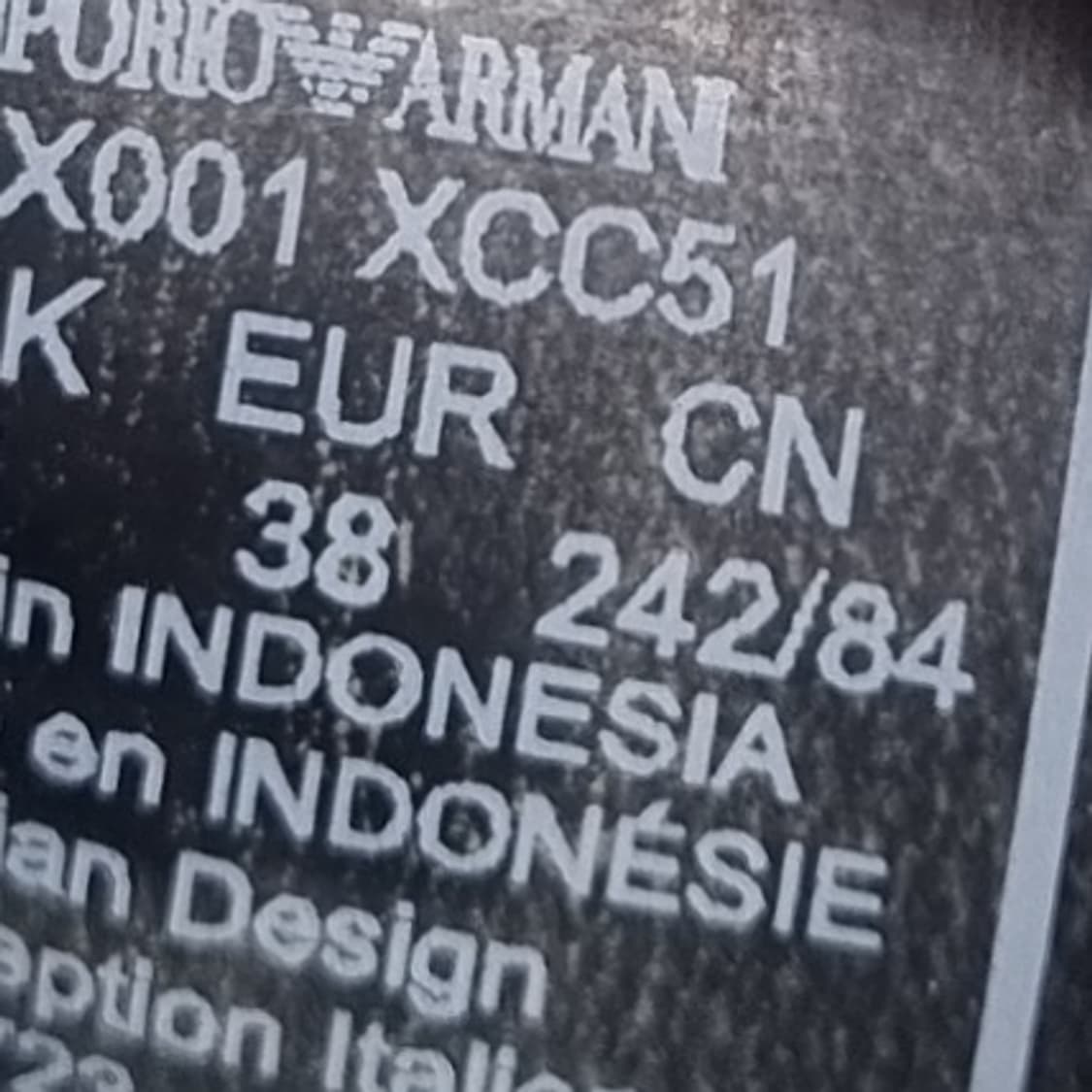 엠포리오아르마니 클래식 여성스니커즈240 상품이미지6