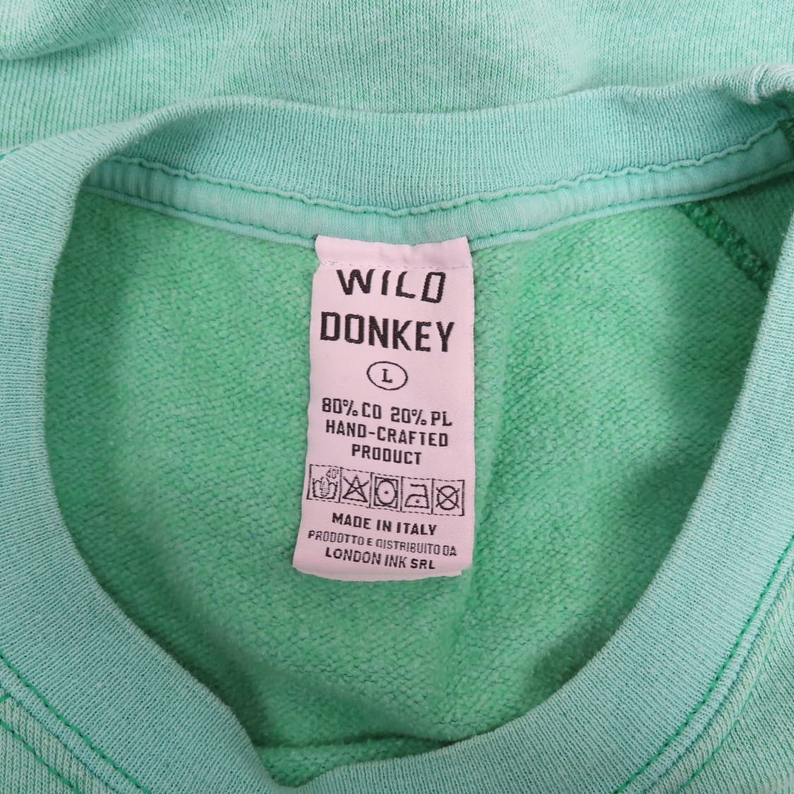 와일드동키 맨투맨 스웻 셔츠 L  상품이미지3