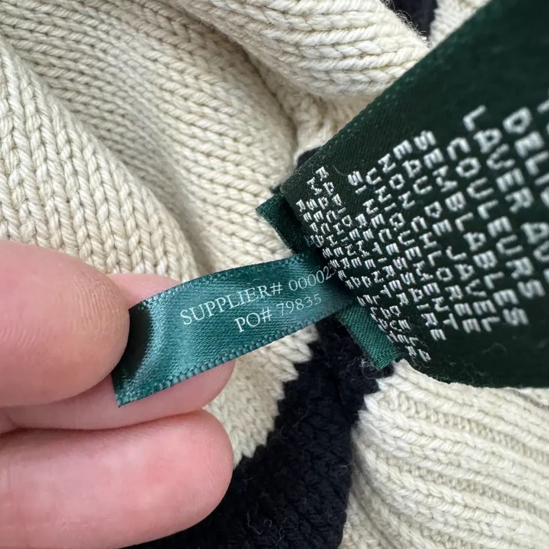 여성용 L(105) 폴로 로렌 진스 랄프로렌 빈티지 숄더 니트  상품이미지6