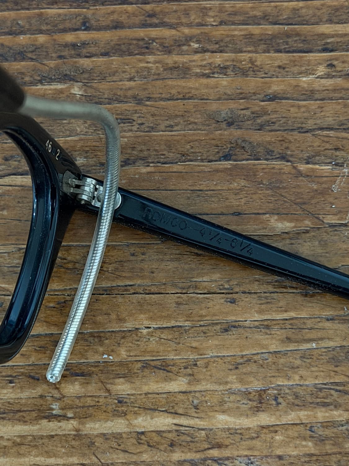 [희귀품] USS 안경 46 22 케이블 템플 (다리) 상품이미지8