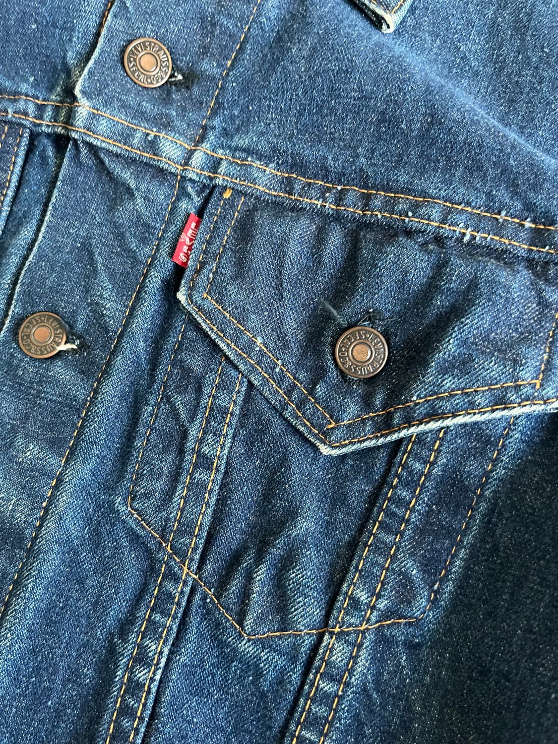 60~70's LEVI'S 70505-0217 트러커 자켓 40 상품이미지2