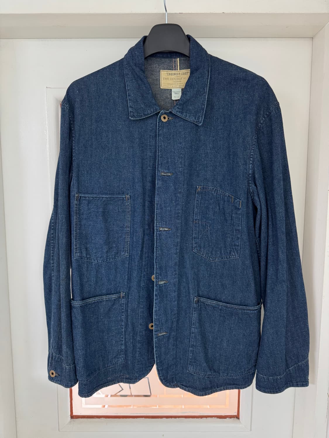 XL 더블알엘 셀비지 데님 엔지니어 코트 상품이미지2