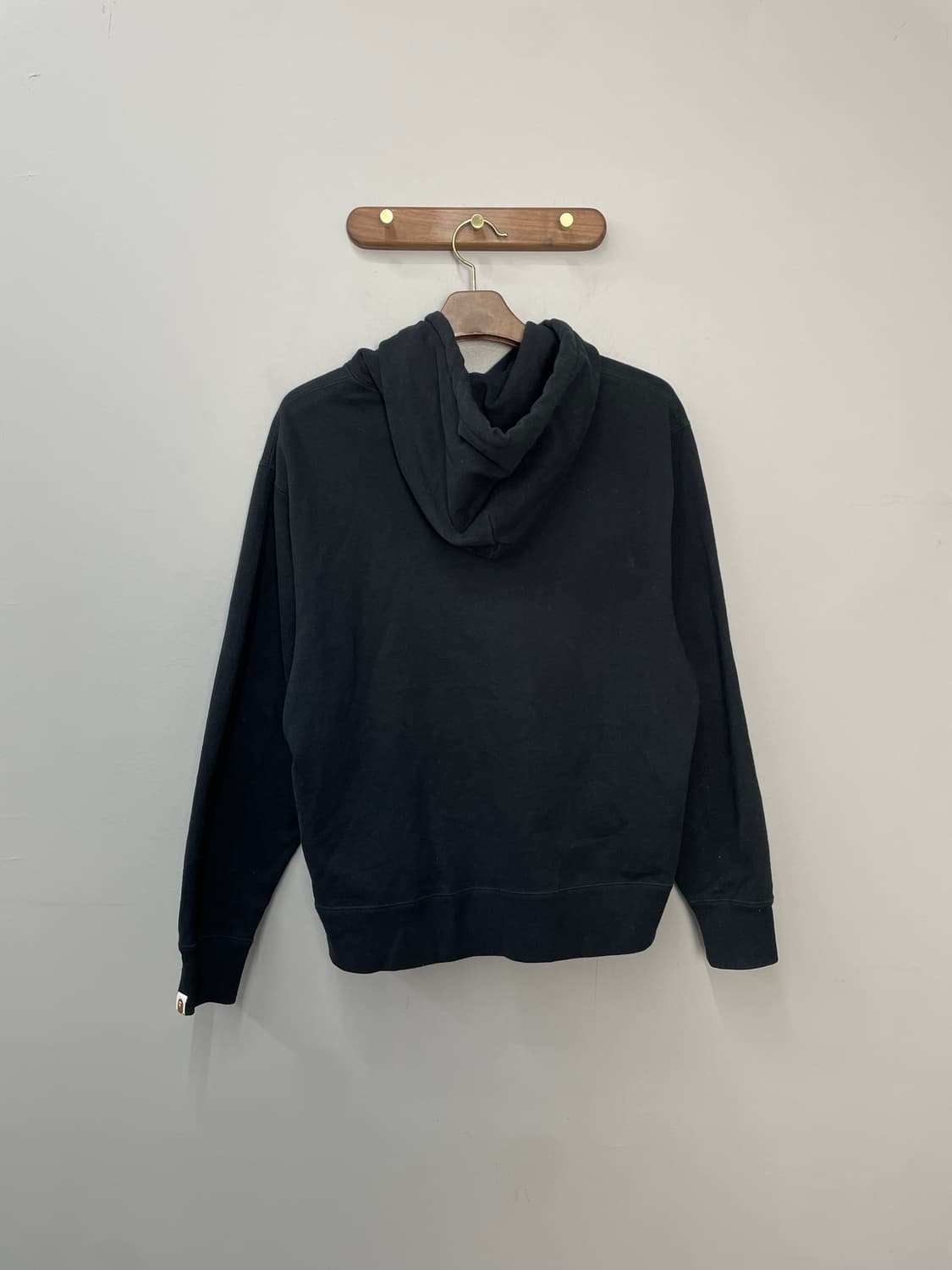 베이프 빅페이스로고 블랙 후드티 H1970 상품이미지4