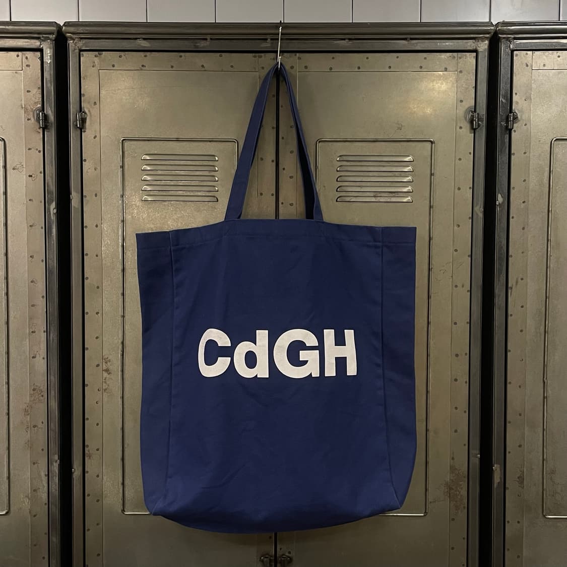 [택포] 꼼데가르송옴므 cdgh 캔버스 토트백 네이비 상품이미지1