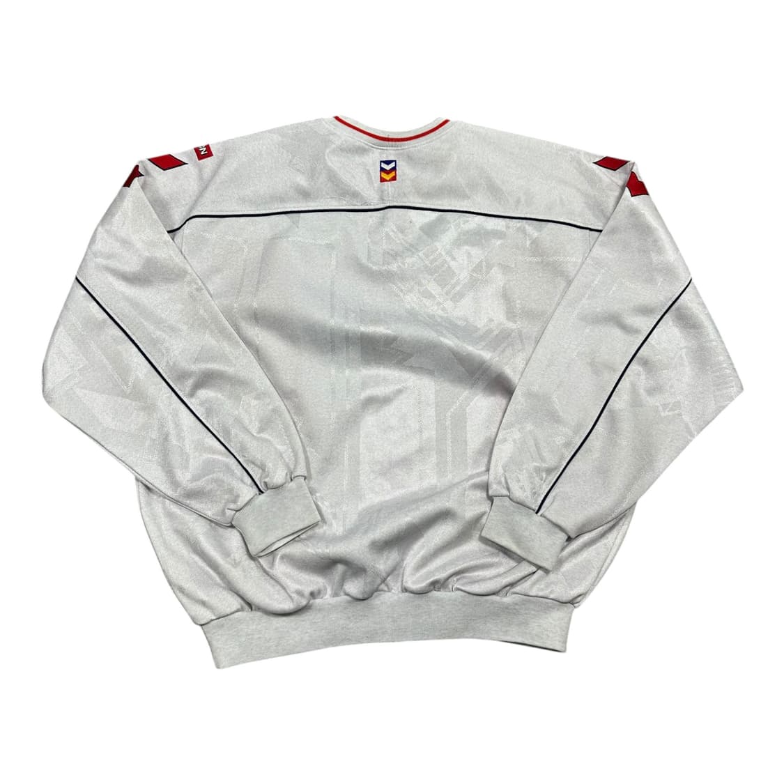 ✨ (바배) 험멜 화이트 레드 배색 맨투맨  상품이미지2