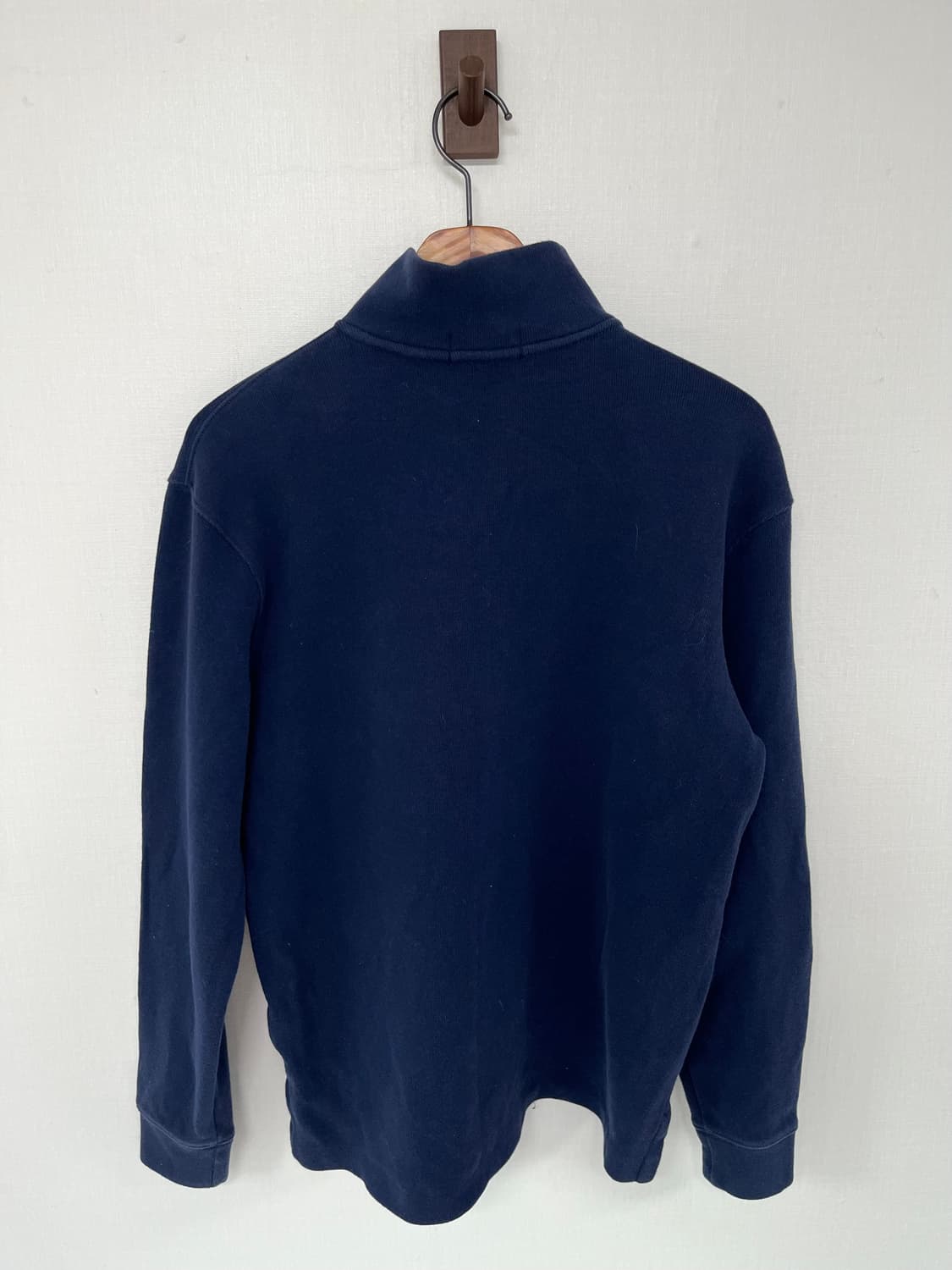 [m] 폴로 랄프로렌 반집업 코튼 네이비 상품이미지2