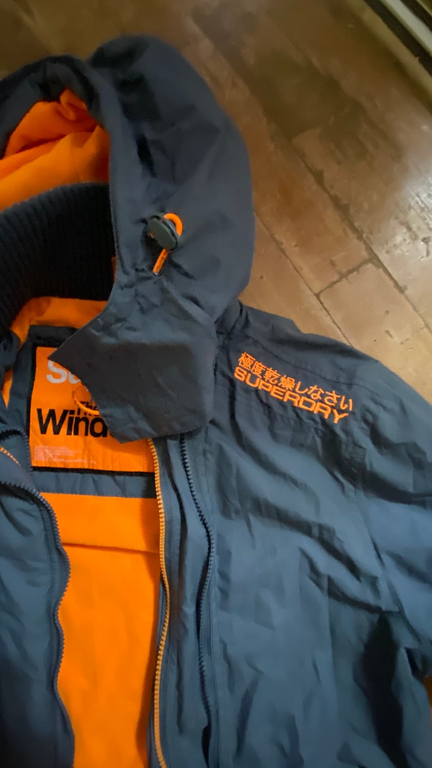 Superdry  그레이 윈드브레이커 자켓 L (100) 상품이미지8