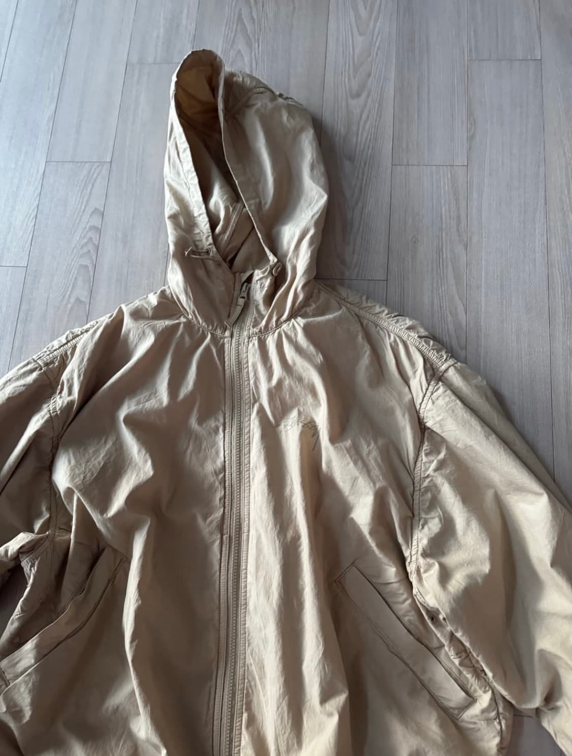 스투시 더블 코티드 후드자켓 s 상품이미지2