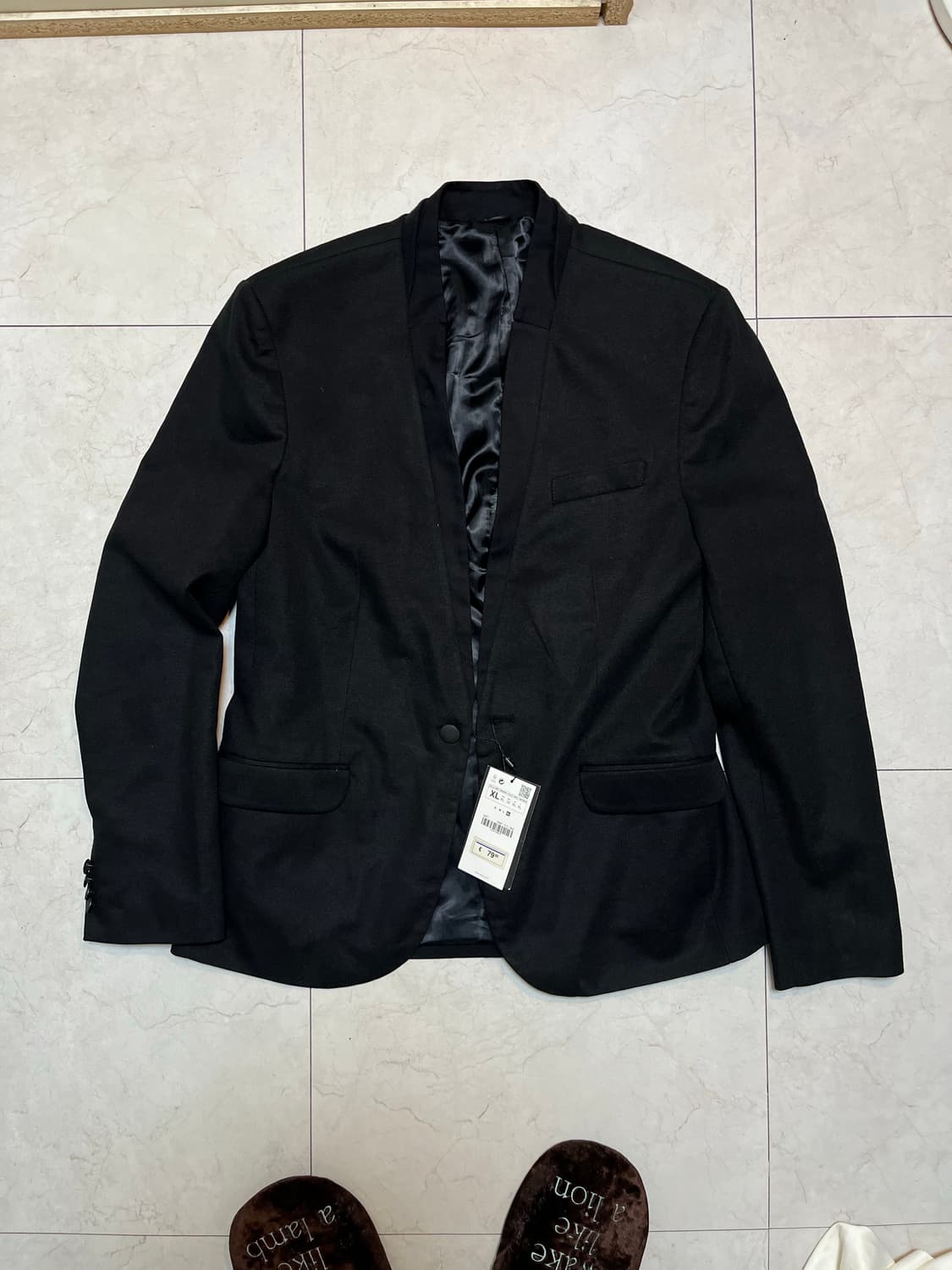 (새상품) 자라 맨 카라리스 자켓 xl 상품이미지1