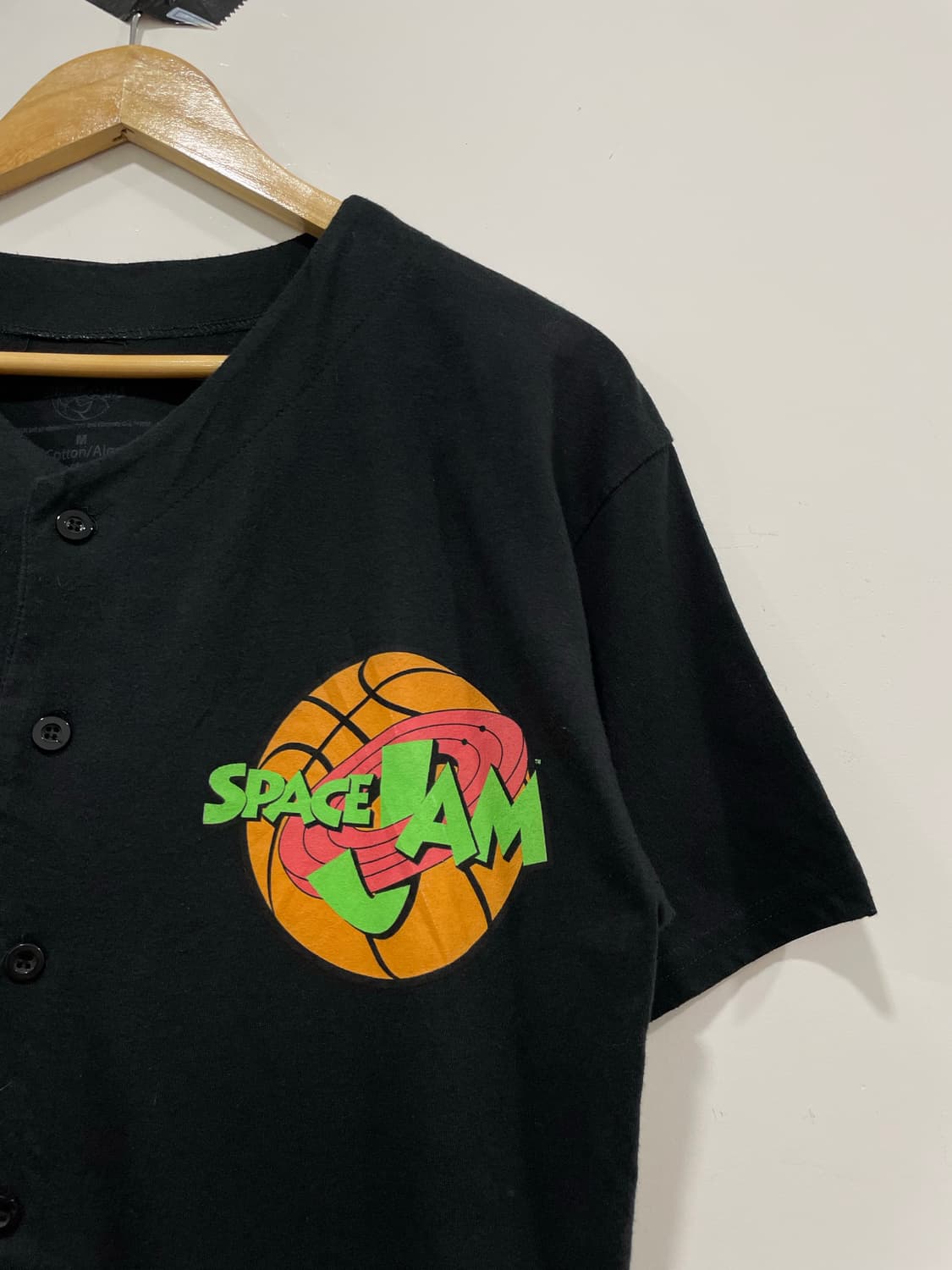 Space jam 스페이스잼 루니툰 빅로고 반팔 베이스볼 져지 상품이미지8