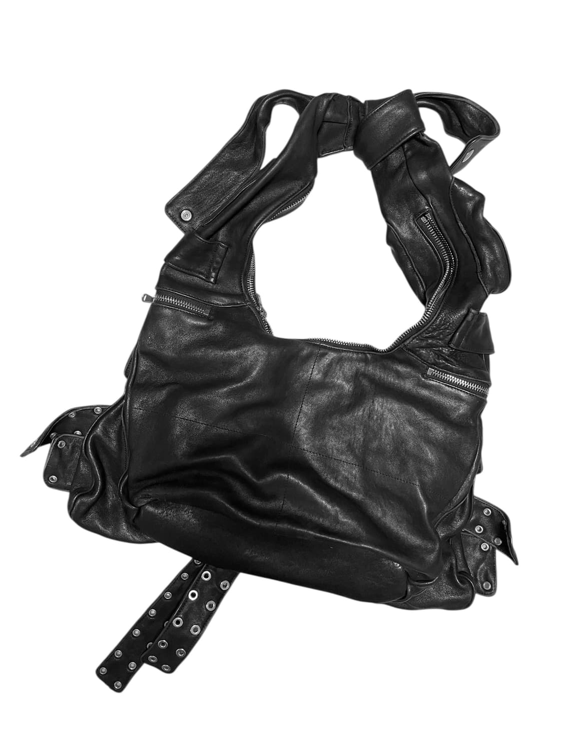 NoFaithStudio MULTIPOCKET BAG BLACK 001 상품이미지5