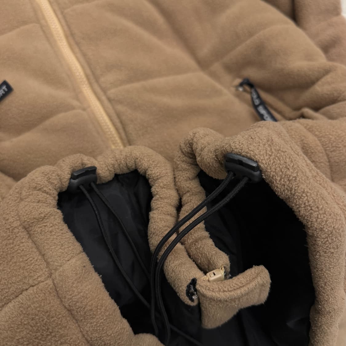 폴로스포츠 90s 베이지 성조기 플리스 자켓 상품이미지5