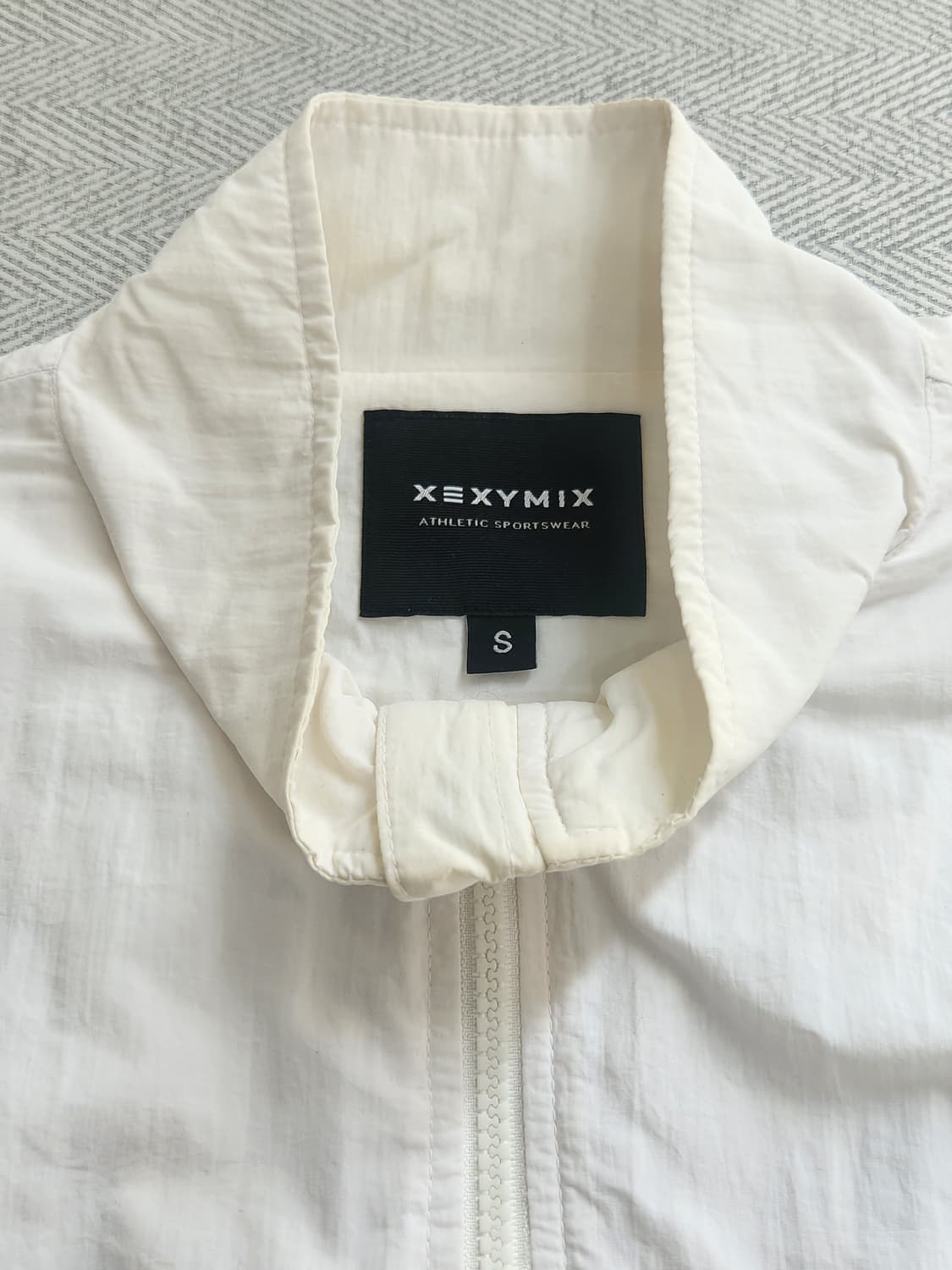 [S] 젝시믹스 바람막이 집업 점퍼 자켓 여성 S 오버핏 상품이미지4