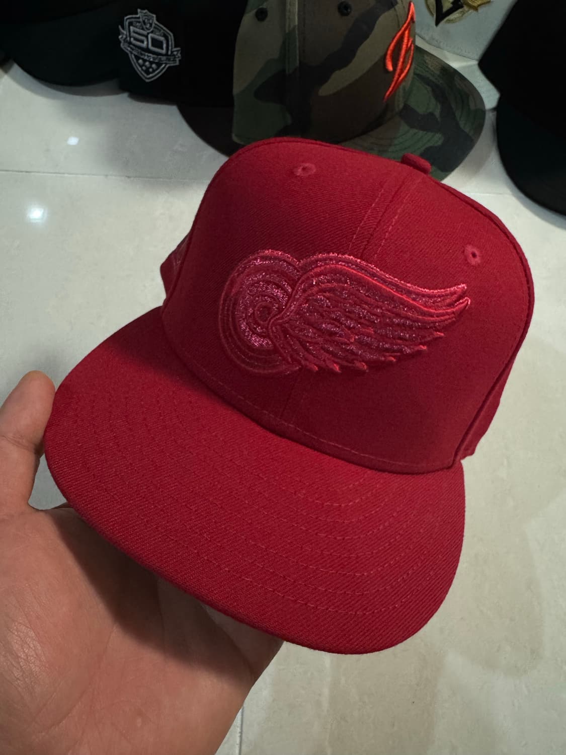 뉴에라 레드 윙스 Joe 캡 5/8 미시착 처분  상품이미지1