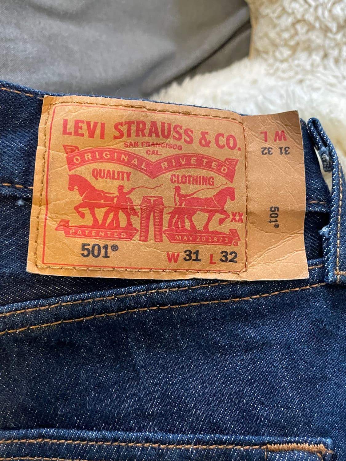 리바이스501 데님 팬츠 상품이미지2