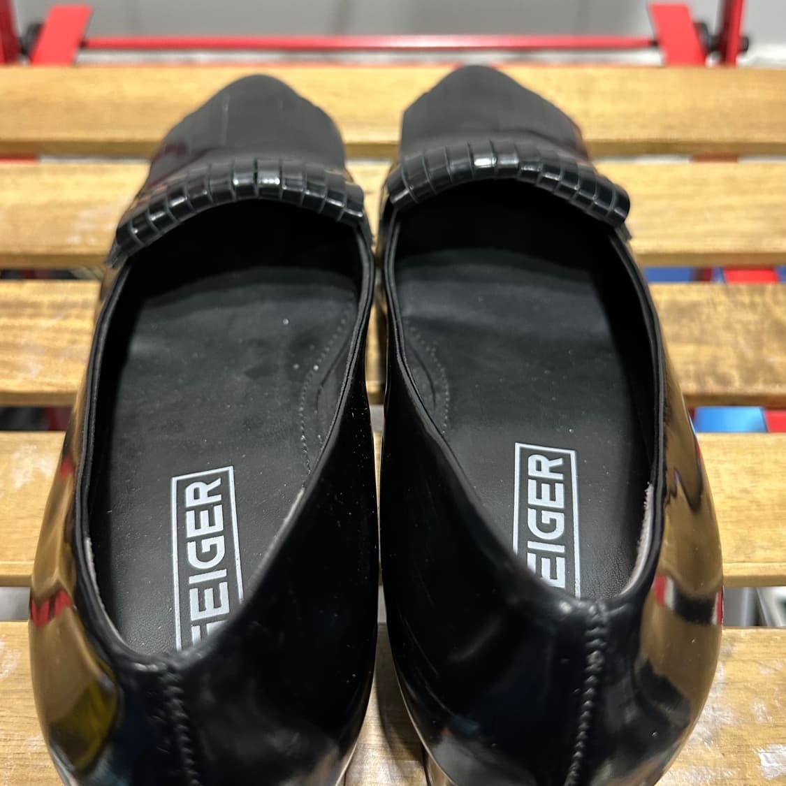 235) 가이거 구두 여성 여자 구두 블랙 테슬 구두 상품이미지6