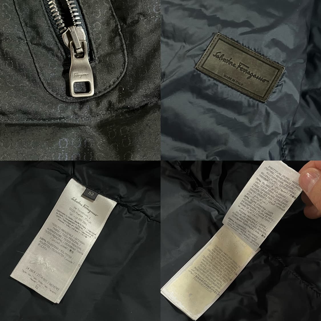 [105] 페라가모 신형 간치니 다운자켓 상품이미지10