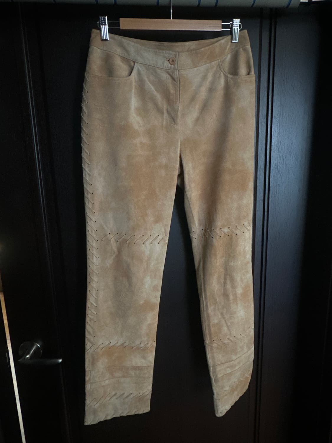 빈티지 가죽바지 상품이미지1