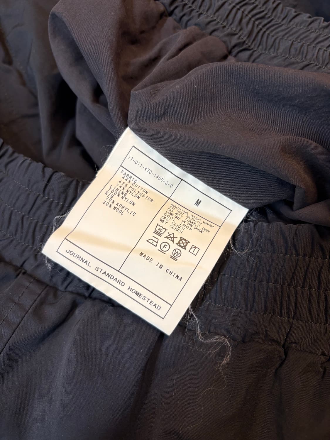 저널스탠다드 홈스테드 블랙 웹 자켓 상품이미지6