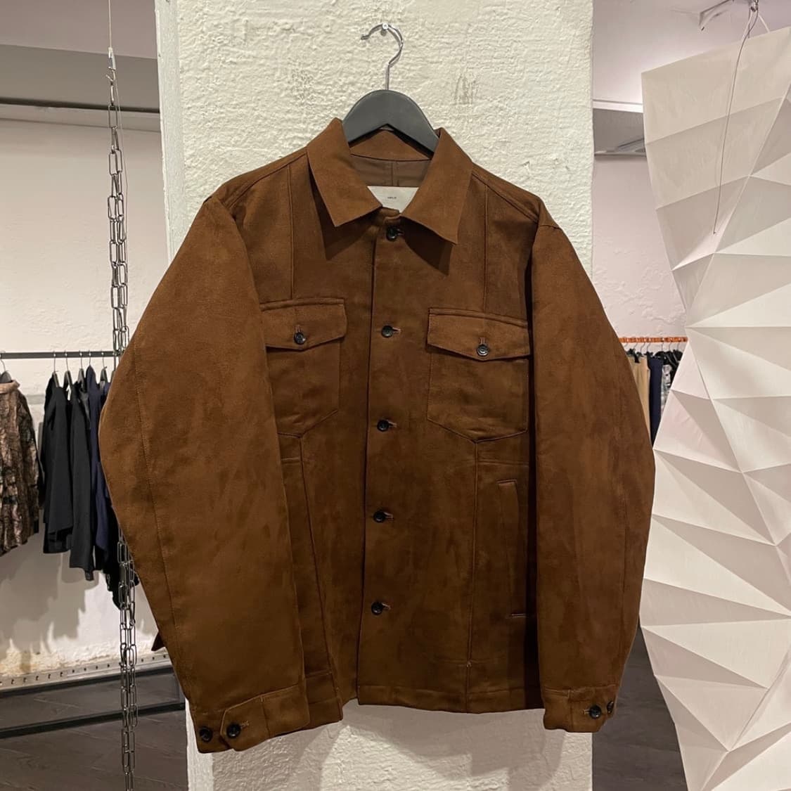 토가 스웨이드 트러커 자켓 상품이미지1