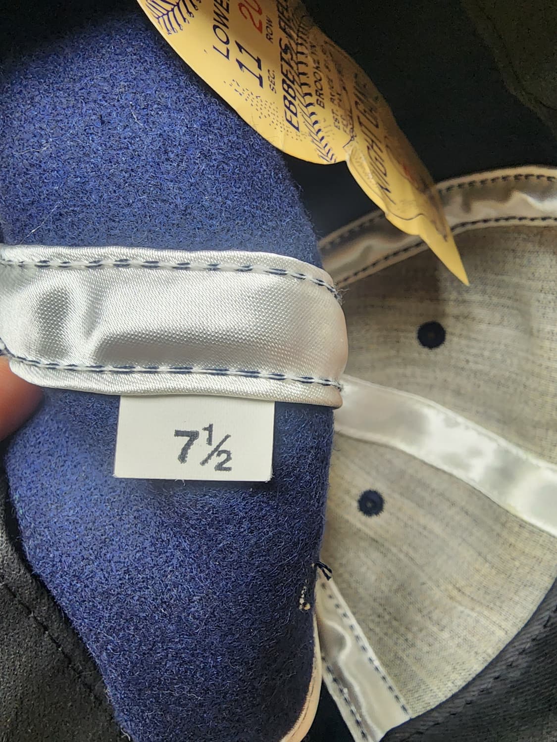 이벳필드 USA라인 NY 울 볼캡 상품이미지3