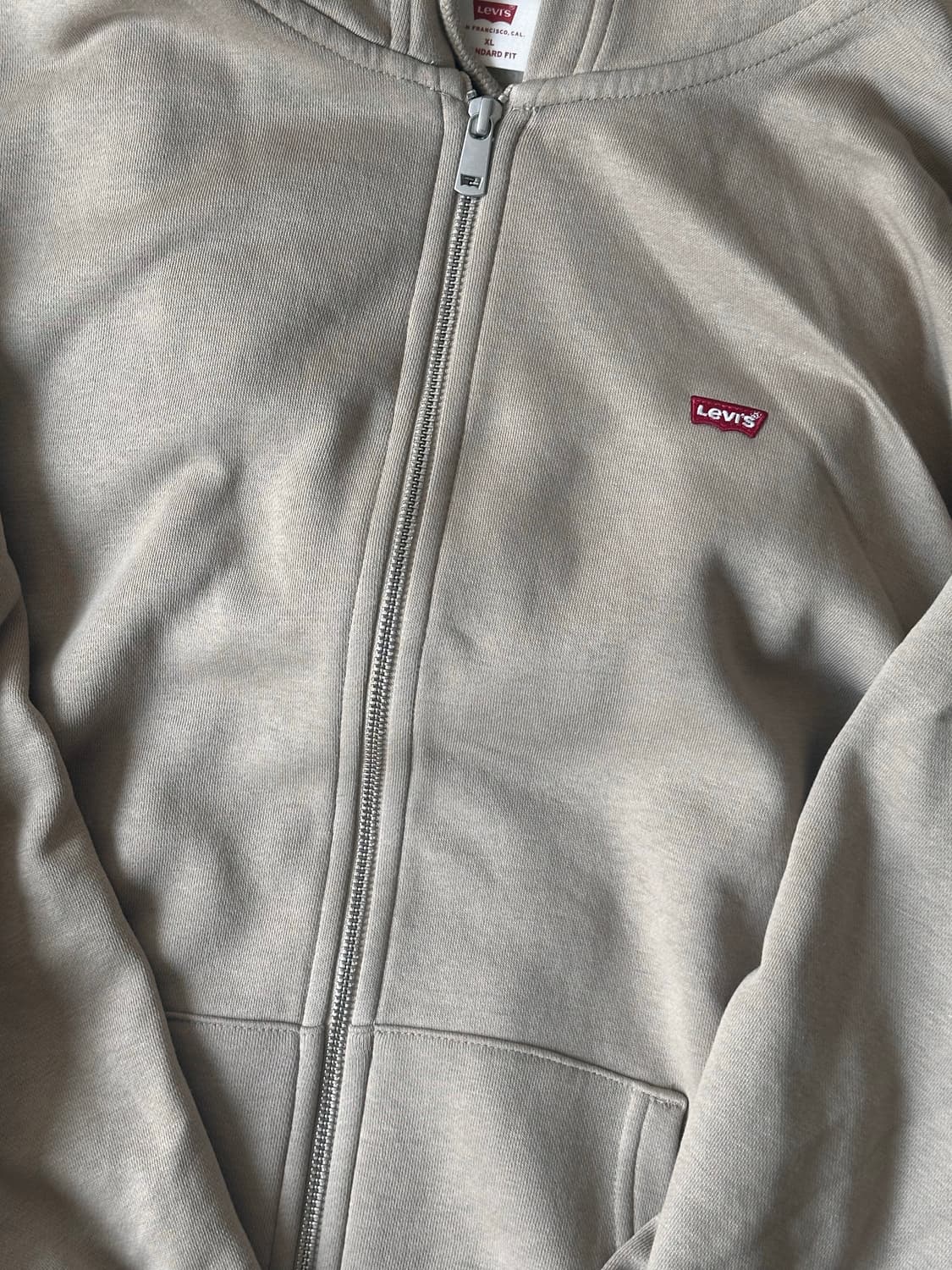 리바이스 기모 후드집업 상품이미지1