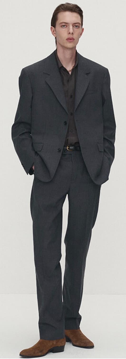 24fw 셋업) 토니웩 뉴시그니처 버진울 블레이저 슬랙스 L,28 상품이미지8