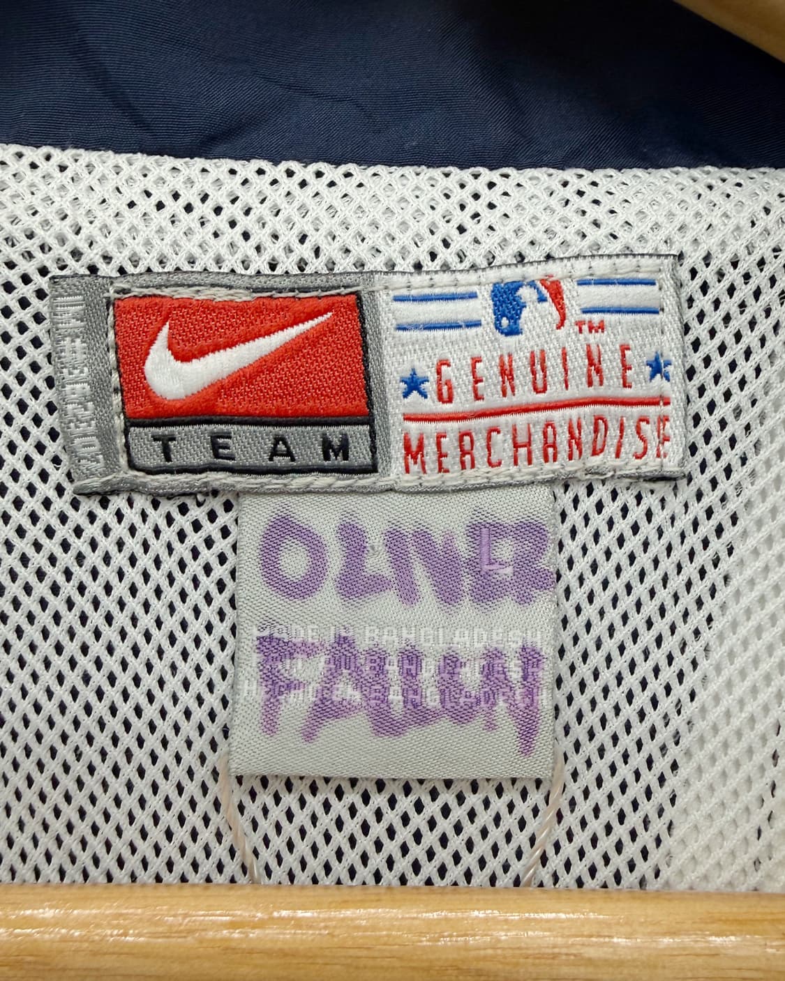 나이키 x 제뉴언 머천다이즈 MLB 양키즈 트랙자켓 네이비 상품이미지7